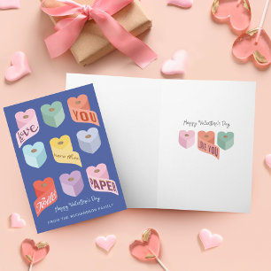 Love You More Than Toilet Paper Valentine Candy Card