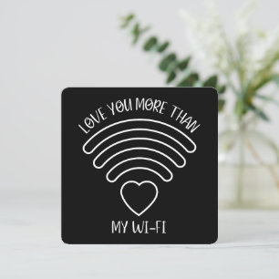 Love You More - Valentine's Day Card