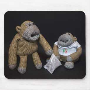 Love you Mrs Monkey Mouse Pad