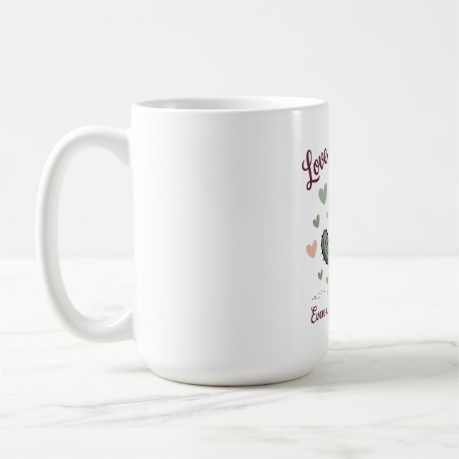Love You, Mum Coffee Mug (Left)