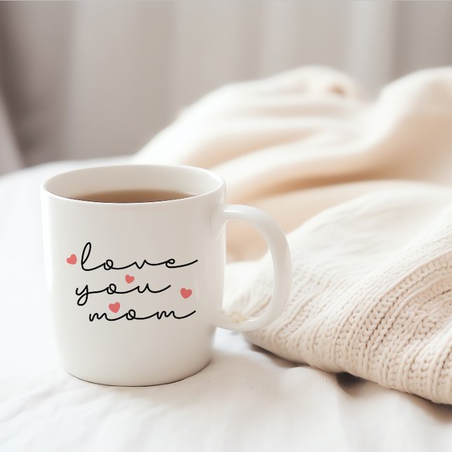 Love You Mum - Coffee Mug for Mothers Day (mothers day gift ideas, mothers day australia, cute mothers day gifts

)