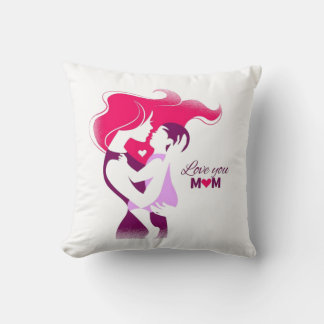 Love You Mum - Cute & Heartfelt Mother's Day Desig Cushion