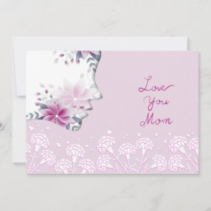 Love You Mum Invitation