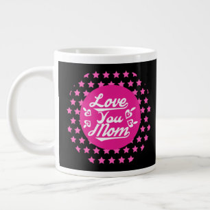 Love You Mum Mother's Day Design-11996 Large Coffee Mug