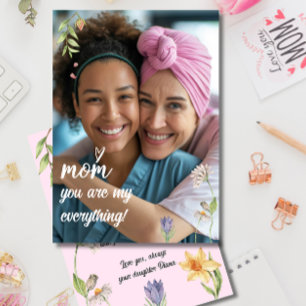 Love you mum Mother's Day Photo Card