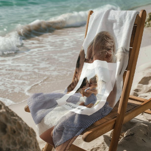 Love You Mum Photo Gift  Beach Towel