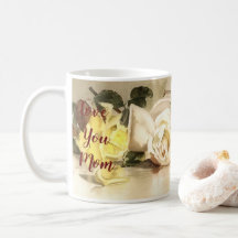 Love You Mum Roses Classic Mug Cup