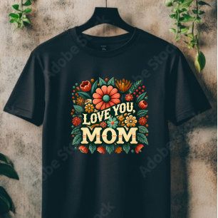 Love You, Mum Tri-Blend Shirt