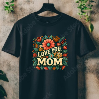 Love You, Mum Tri-Blend Shirt
