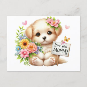*"Love You Mummy – A Heartfelt Tribute"*   Holiday Postcard