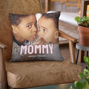Love You Mummy Photo Cushion