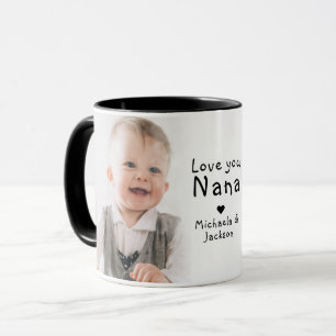Love You Nana/Grandma/Granny/Nan/Other 2-Photo Mug