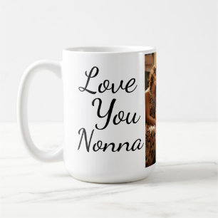 Love You Nonna/Nanna Custom Photo  Coffee Mug