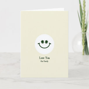 Love You Our Family Card