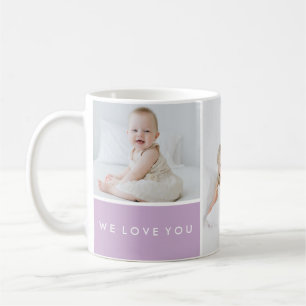 Love You Photo Collage Coffee Mug