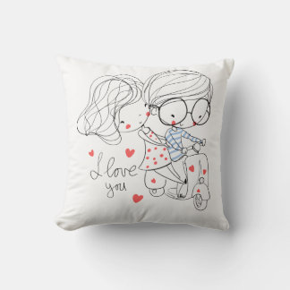 Love You Pillow Decorative Pillow