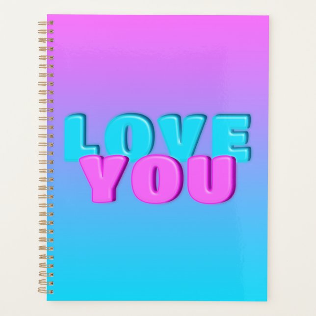 love you planner (Front)
