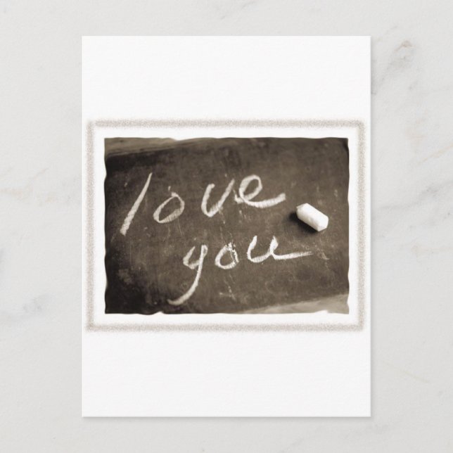 Love You Postcard (Front)