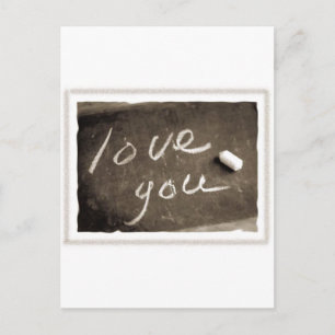 Love You Postcard