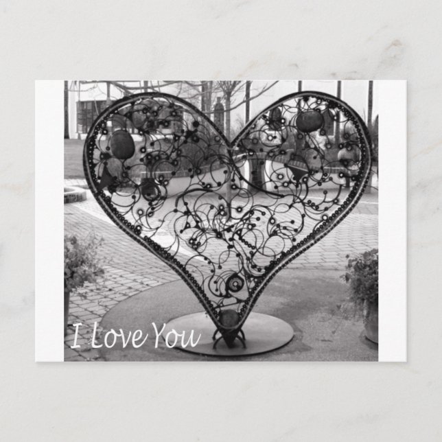 Love You Postcard (Front)