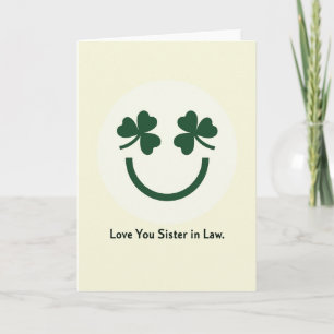 Love You Sister In Law Card