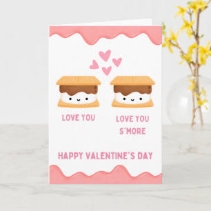 Love You Smore Valentine's Day Holiday Card