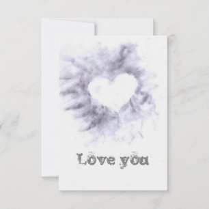 Love you thank you card