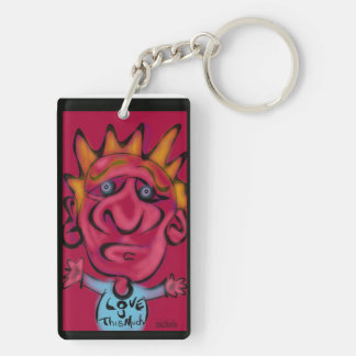 love you this much key ring