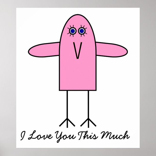 Love You This Much Poster (Front)