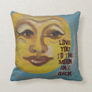 Love You to the Moon and Back Cushion