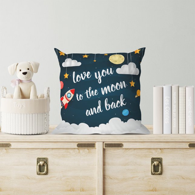 Love You to the Moon and Back Cushion (Creator Uploaded)