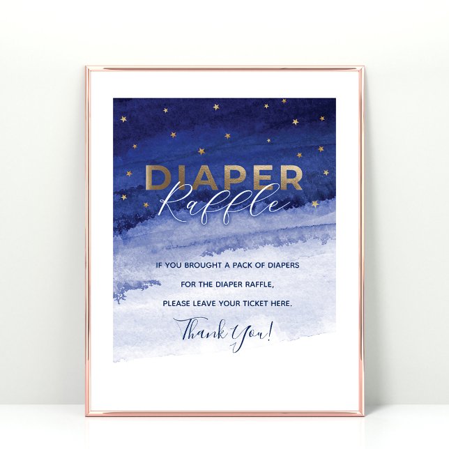 Love you to the Moon and Back Diaper Raffle Sign (Creator Uploaded)