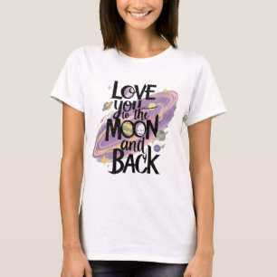 Love You to the Moon and Back: Exploring the Depth T-Shirt