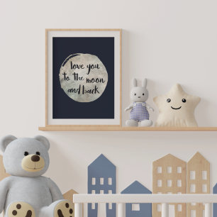 Love You to the Moon and Back Poster