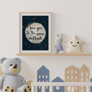 Love You to the Moon and Back Poster