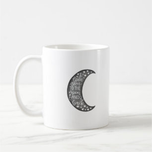 Love You To The Moon And Back Timeless Classic Des Coffee Mug