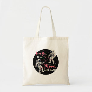  Love You to the Moon and Back Tote Bag