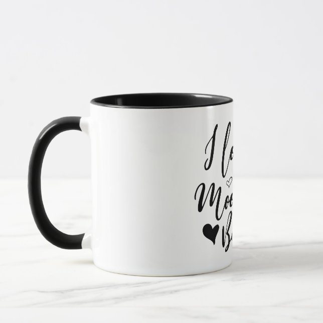 Love You To The Moon & Back Mug (Left)