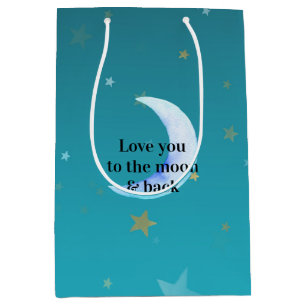 Love You To The Moon Medium Gift Bag