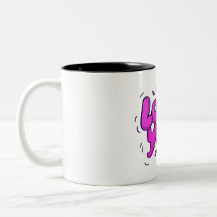 Love You Two-Tone Coffee Mug