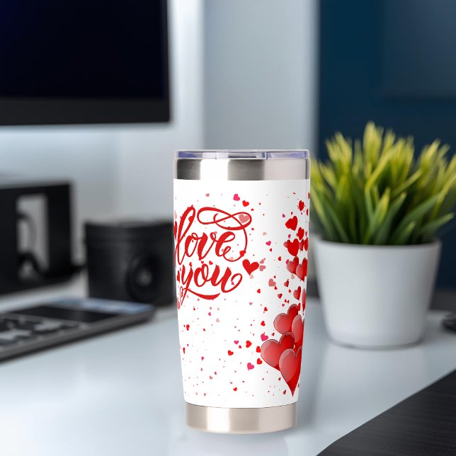 Love You Water Bottle Insulated Tumbler (Creator Uploaded)