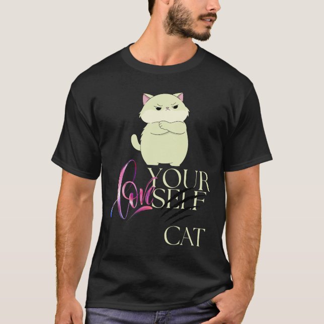 Love your cat T-Shirt (Front)
