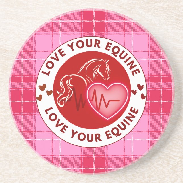 Love Your Equine  Coaster (Front)