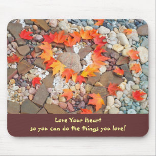 Love Your Heart mousepads Heart Health Inspiration