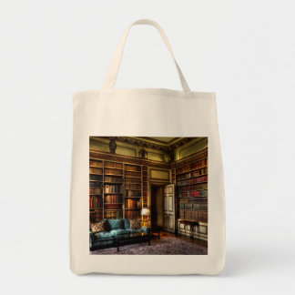 Love your library! tote bag