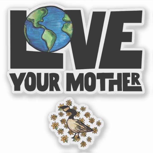Love your mother earth day                         (Front)