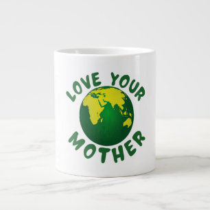 Love your mother large coffee mug