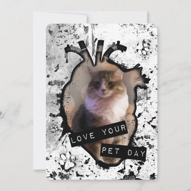 love your pet day invitation (Front)