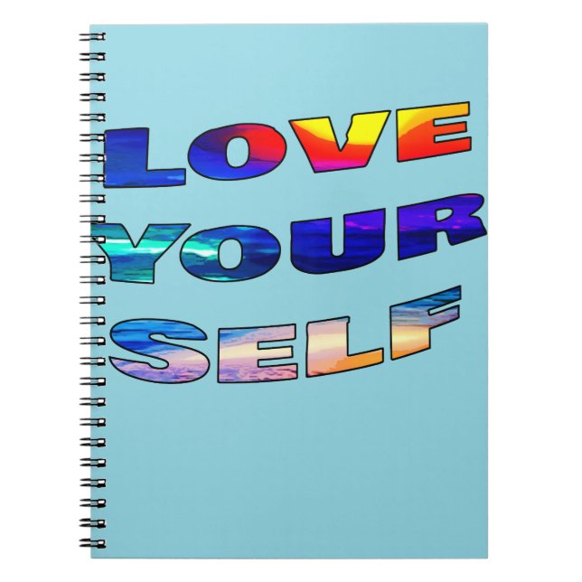 Love Your Self -  Notebook (Front)