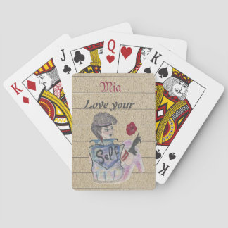 🃏 “Love Your Self” Personalised Playing Cards 